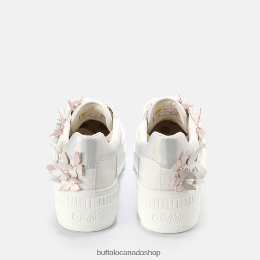 Paired Butterflies Sneaker low vegan White Buffalo ZL64TZ32 |Sneakers