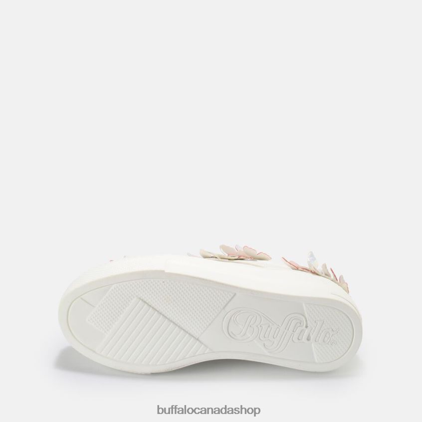 Paired Butterflies Sneaker low vegan White Buffalo ZL64TZ32 |Sneakers