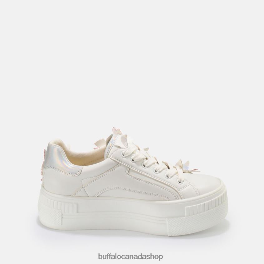 Paired Butterflies Sneaker low vegan White Buffalo ZL64TZ32 |Sneakers