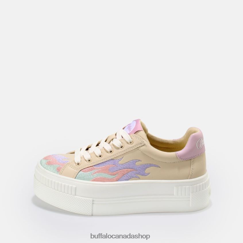 Paired Flame Sneaker vegan Multicoloured Buffalo ZL64TZ899 |Sneakers