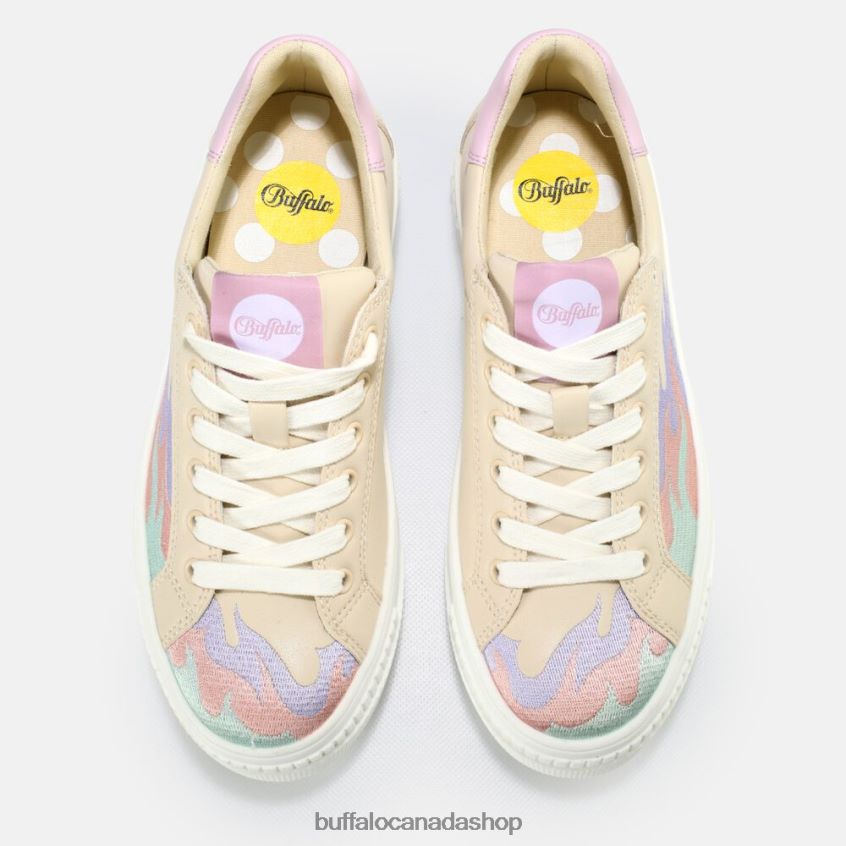 Paired Flame Sneaker vegan Multicoloured Buffalo ZL64TZ899 |Sneakers