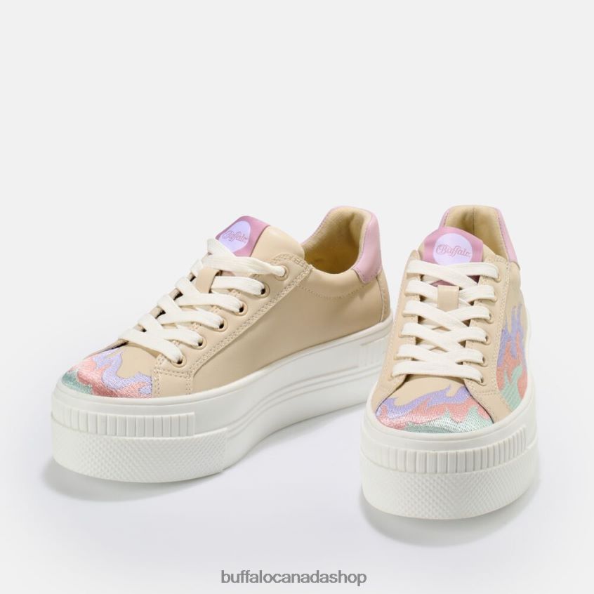 Paired Flame Sneaker vegan Multicoloured Buffalo ZL64TZ899 |Sneakers