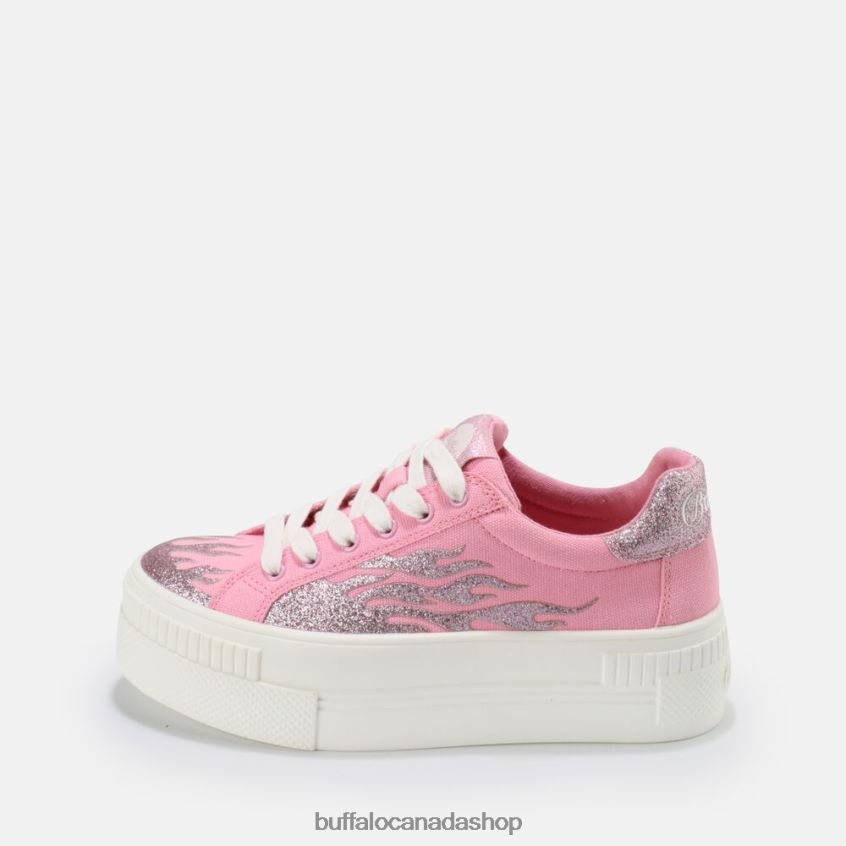 Paired Flame Sneaker vegan Pink Buffalo ZL64TZ845 |Sneakers