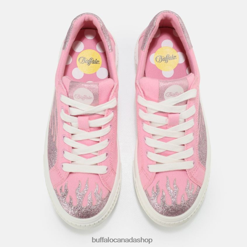 Paired Flame Sneaker vegan Pink Buffalo ZL64TZ845 |Sneakers