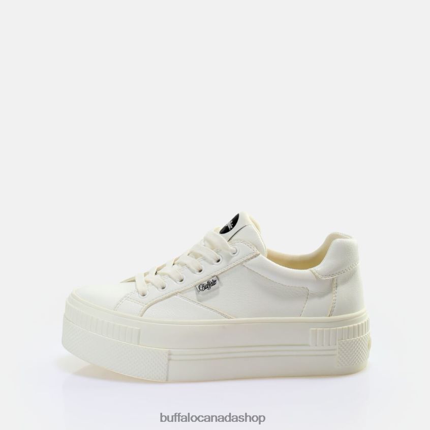 Paired Laceup LO Sneaker Low vegan White Buffalo ZL64TZ674 |Sneakers
