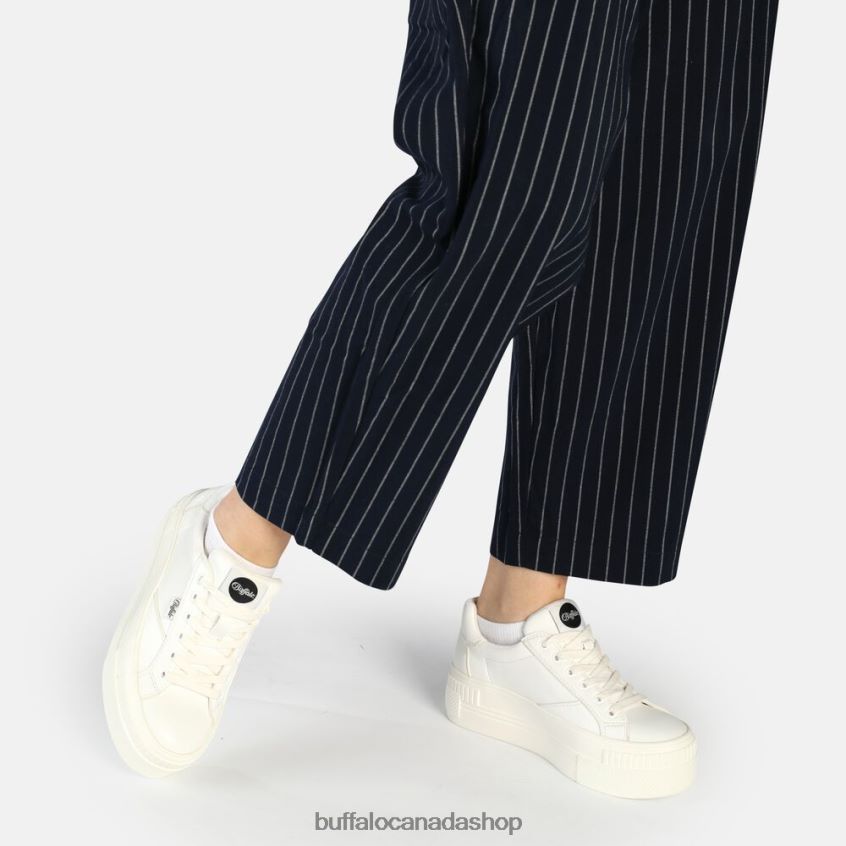 Paired Laceup LO Sneaker Low vegan White Buffalo ZL64TZ674 |Sneakers