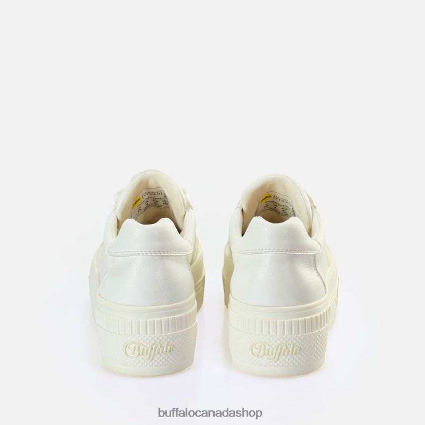 Paired Laceup LO Sneaker Low vegan White Buffalo ZL64TZ674 |Sneakers