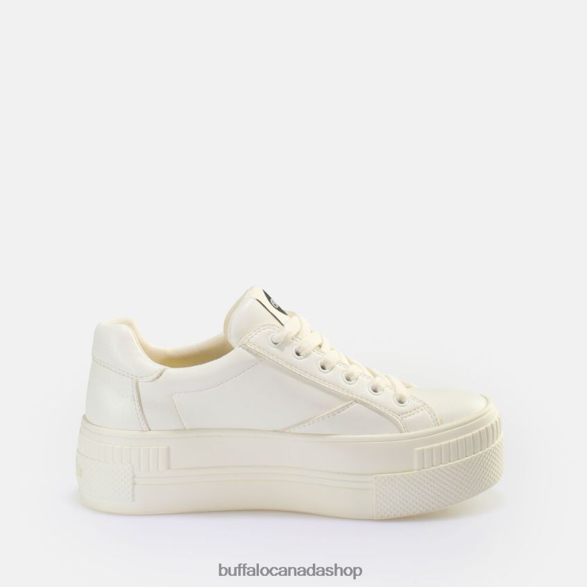 Paired Laceup LO Sneaker Low vegan White Buffalo ZL64TZ674 |Sneakers