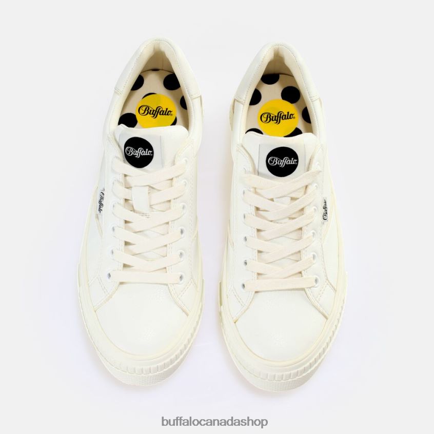 Paired Laceup LO Sneaker Low vegan White Buffalo ZL64TZ674 |Sneakers