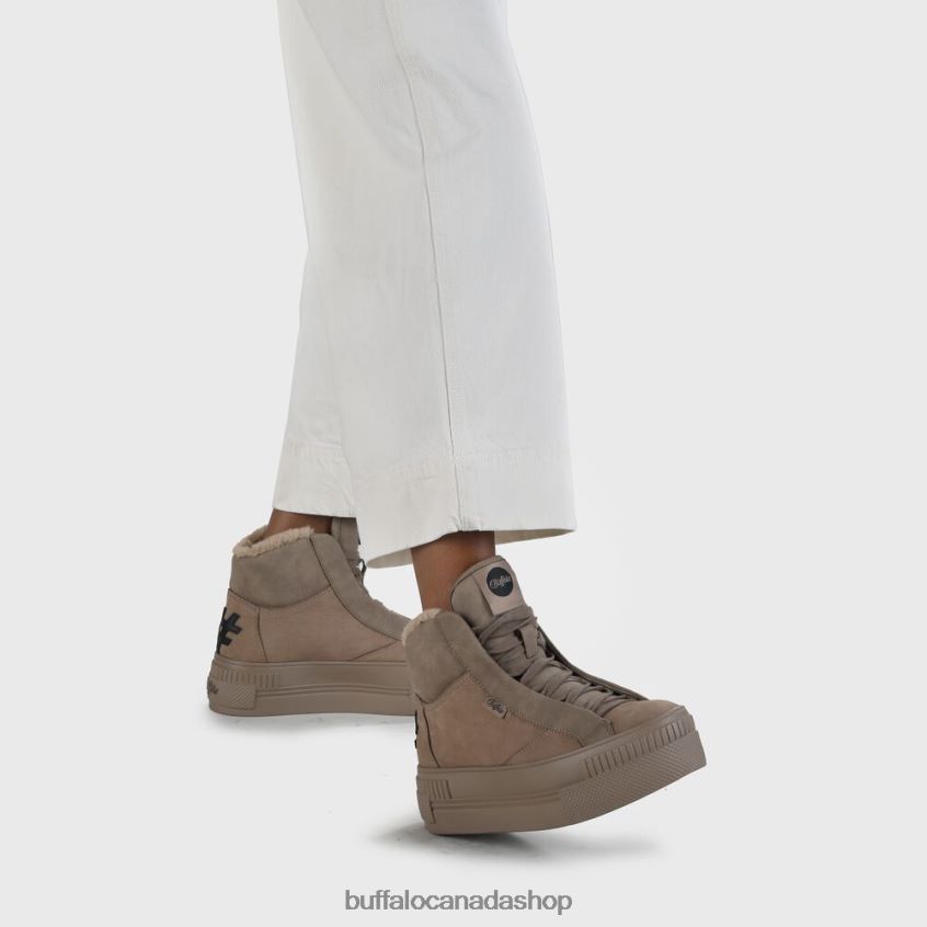 Paired PL Sneaker Nubuck leather Taupe Buffalo ZL64TZ792 |Sneakers