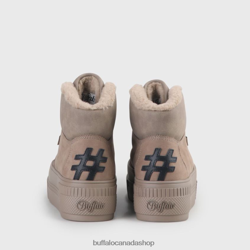 Paired PL Sneaker Nubuck leather Taupe Buffalo ZL64TZ792 |Sneakers