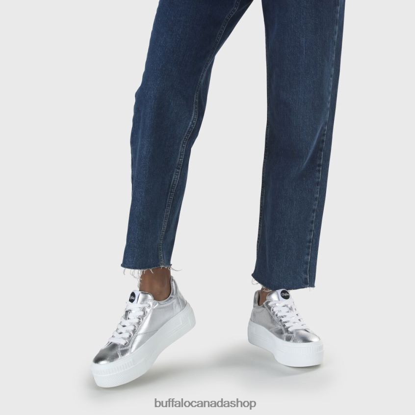 Paired Sneaker vegan Silver Buffalo ZL64TZ112 |Sneakers