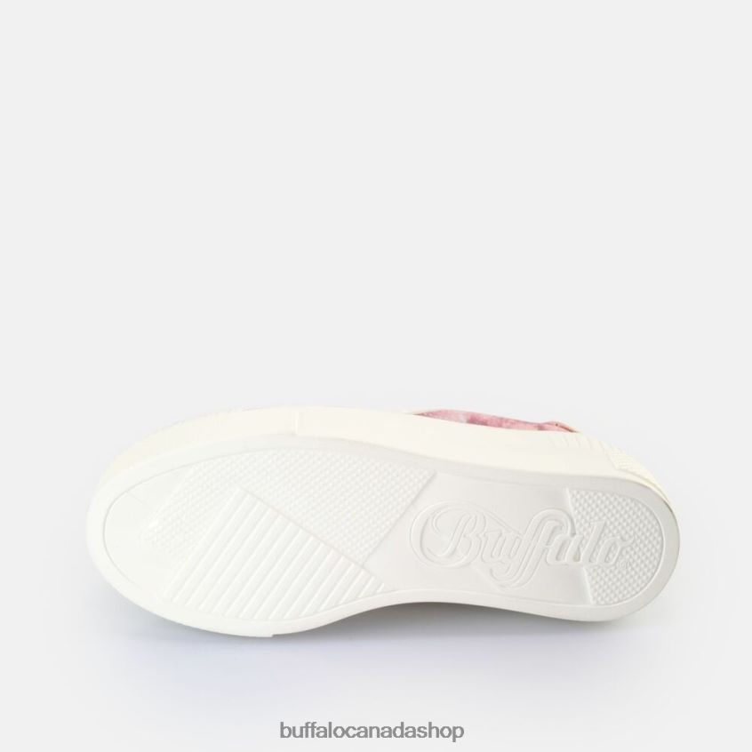 Paired Sneakers Low vegan Batik Purple Buffalo ZL64TZ110 |Sneakers