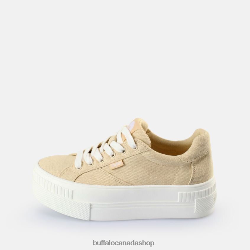 Paired Sneakers Low vegan Beige Buffalo ZL64TZ381 |Sneakers