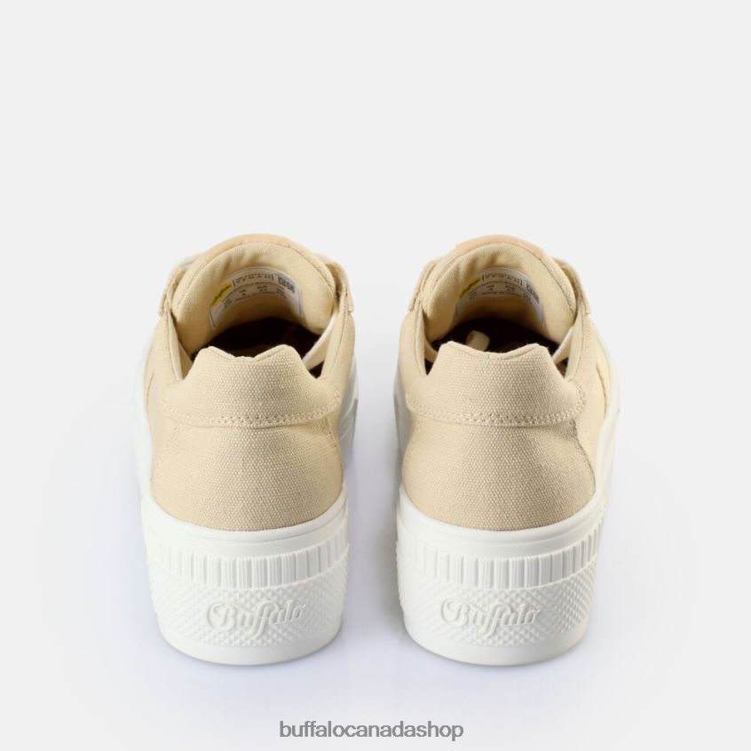 Paired Sneakers Low vegan Beige Buffalo ZL64TZ381 |Sneakers