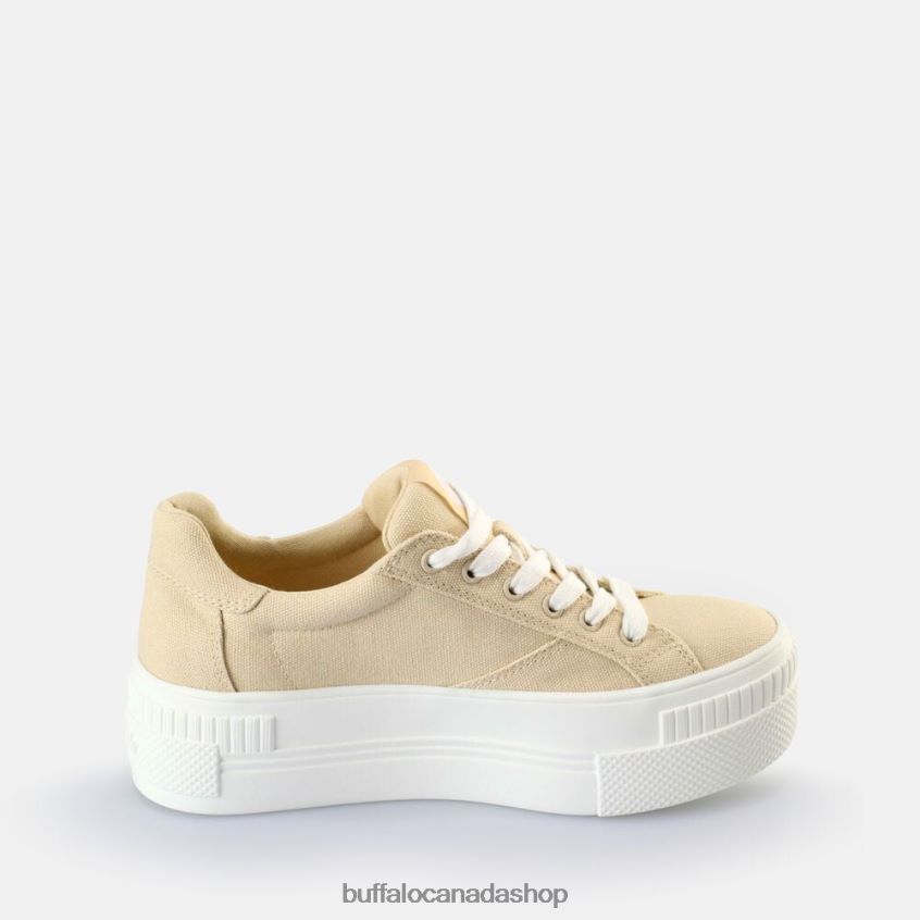 Paired Sneakers Low vegan Beige Buffalo ZL64TZ381 |Sneakers
