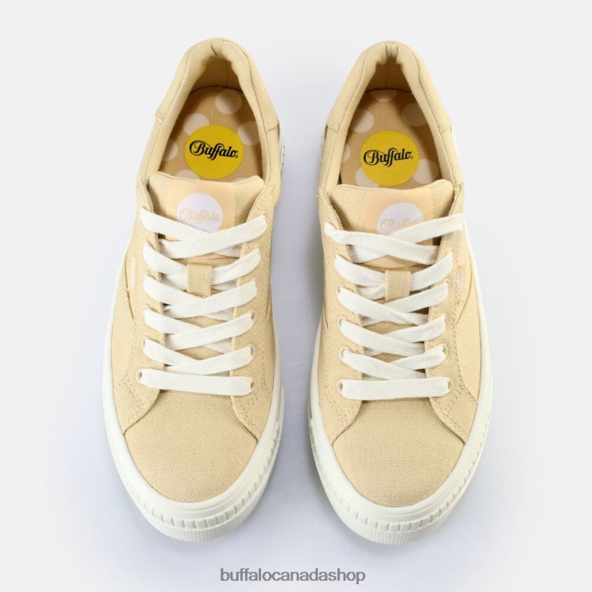 Paired Sneakers Low vegan Beige Buffalo ZL64TZ381 |Sneakers