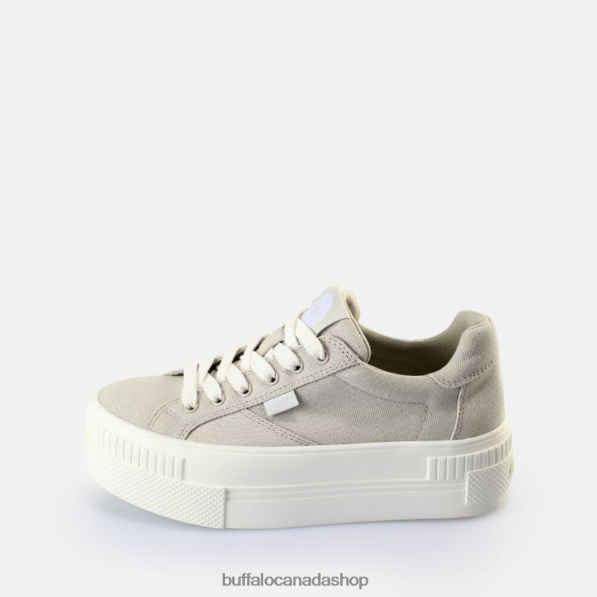 Paired Sneakers Low vegan Grey Buffalo ZL64TZ221 |Sneakers