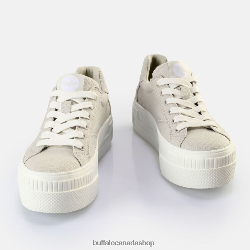 Paired Sneakers Low vegan Grey Buffalo ZL64TZ221 |Sneakers