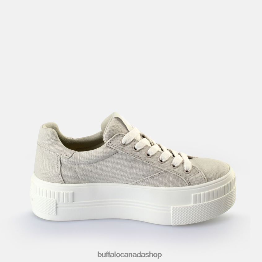 Paired Sneakers Low vegan Grey Buffalo ZL64TZ221 |Sneakers