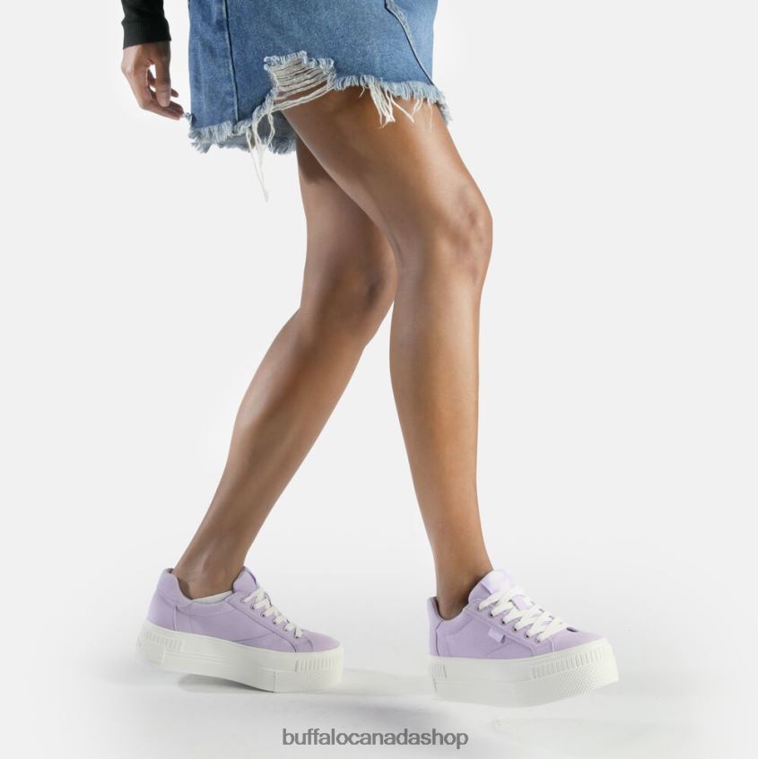 Paired Sneakers Low vegan Lavender Buffalo ZL64TZ116 |Sneakers