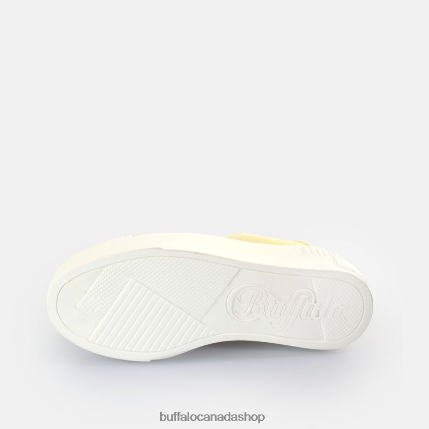 Paired Sneakers Low vegan Yellow Buffalo ZL64TZ113 |Sneakers