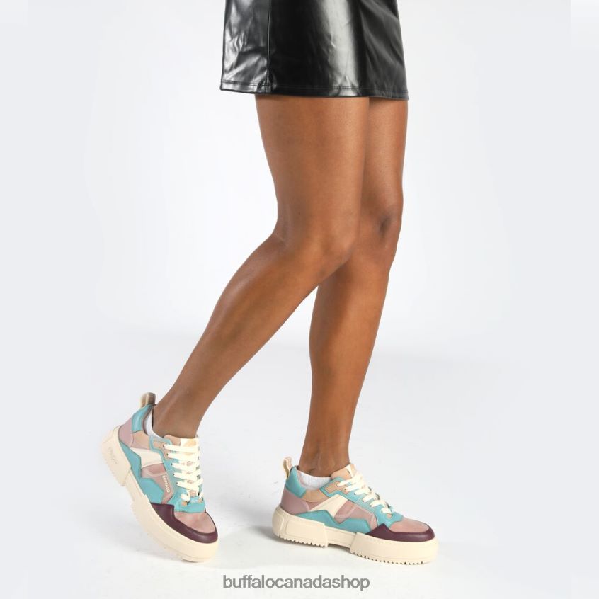 RSE V2 Sneaker Low vegan Petrol/Multi Buffalo ZL64TZ50 |Sneakers