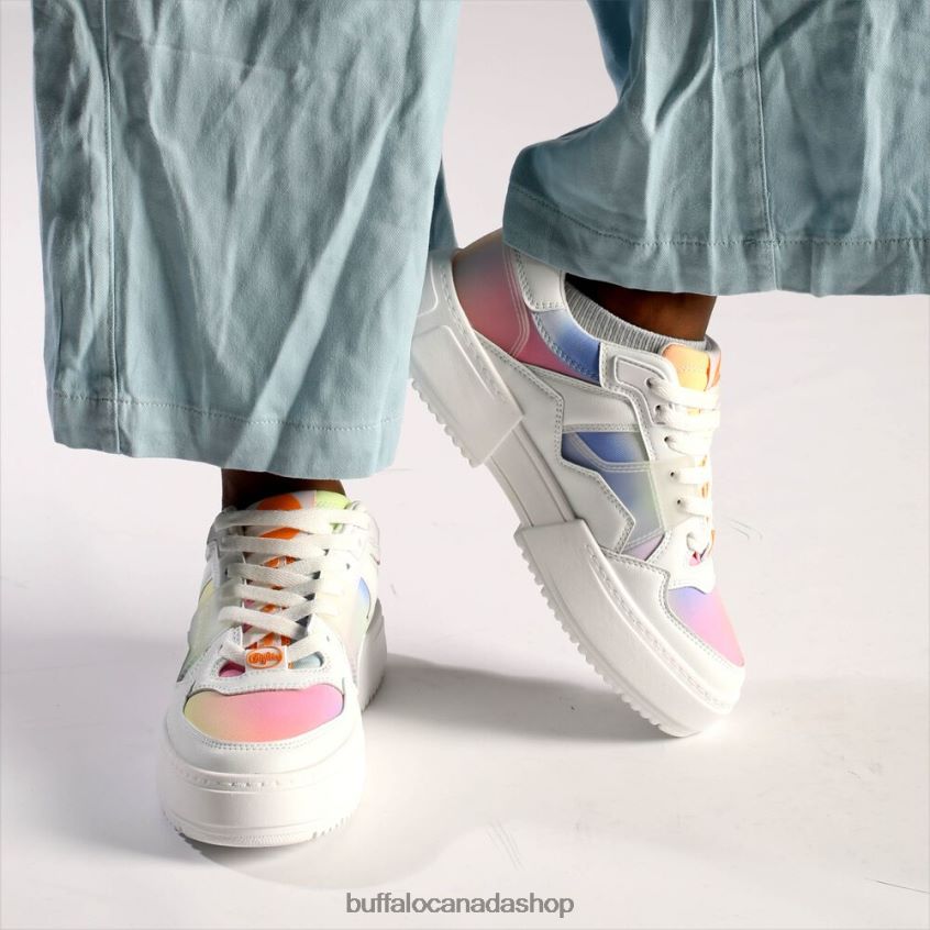 RSE V2 Sneakers Low vegan Tie-Dye Coral/Green Buffalo ZL64TZ56 |Sneakers