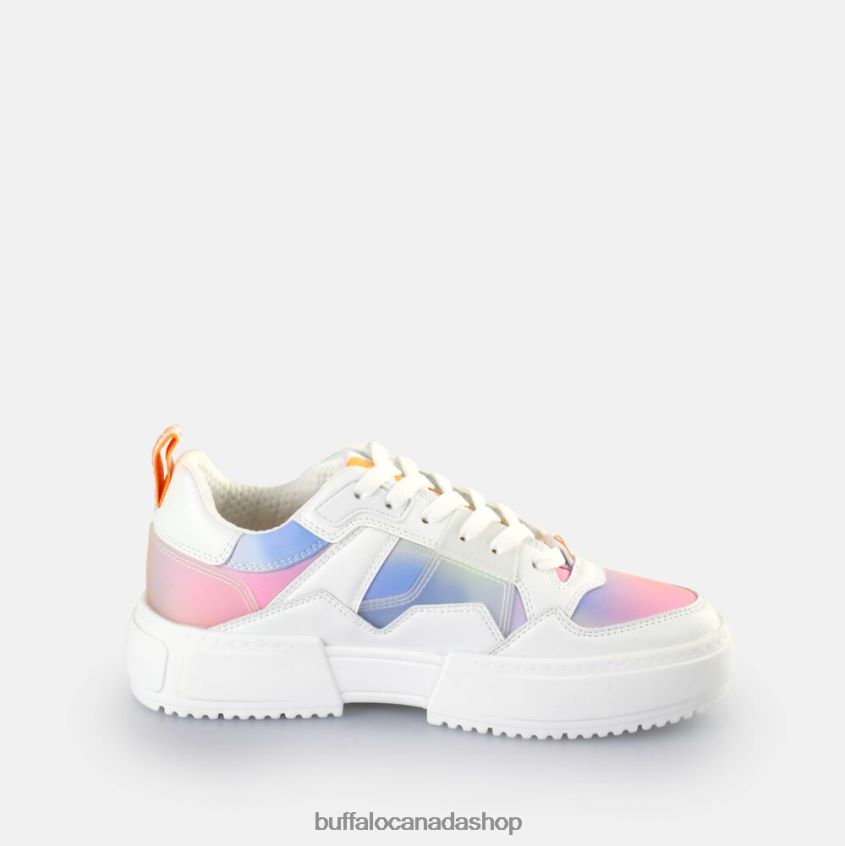 RSE V2 Sneakers Low vegan Tie-Dye Coral/Green Buffalo ZL64TZ56 |Sneakers