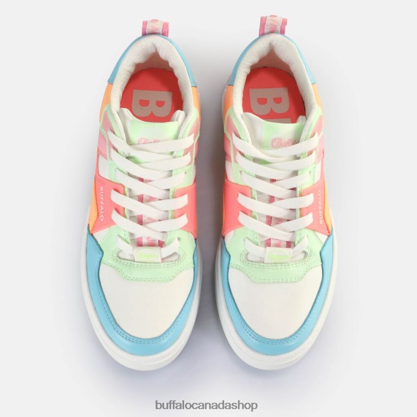 RSE V2 Sneakers Low vegan White/Neon Multi Buffalo ZL64TZ57 |Sneakers