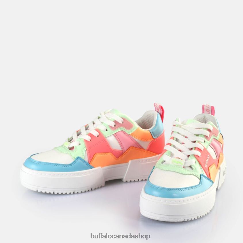 RSE V2 Sneakers Low vegan White/Neon Multi Buffalo ZL64TZ57 |Sneakers