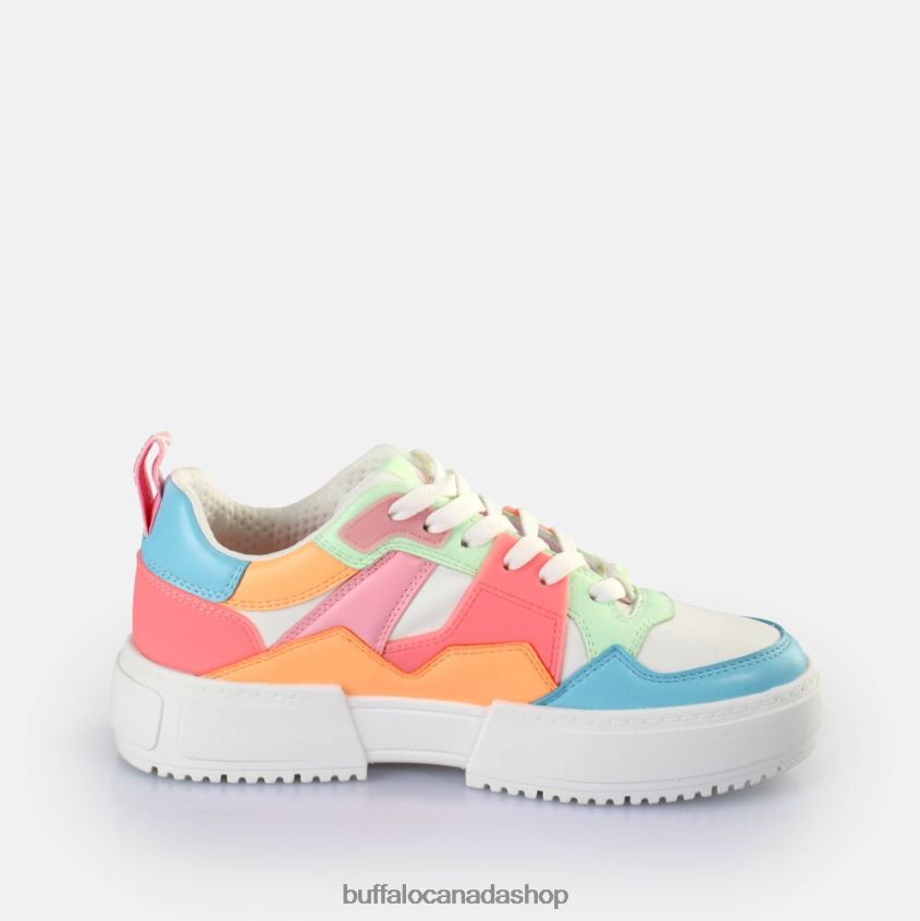 RSE V2 Sneakers Low vegan White/Neon Multi Buffalo ZL64TZ57 |Sneakers