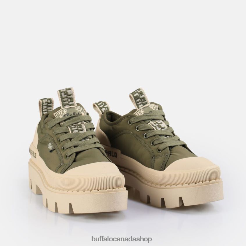 Raven Laceup Lo Beige Buffalo ZL64TZ512 |Sneakers