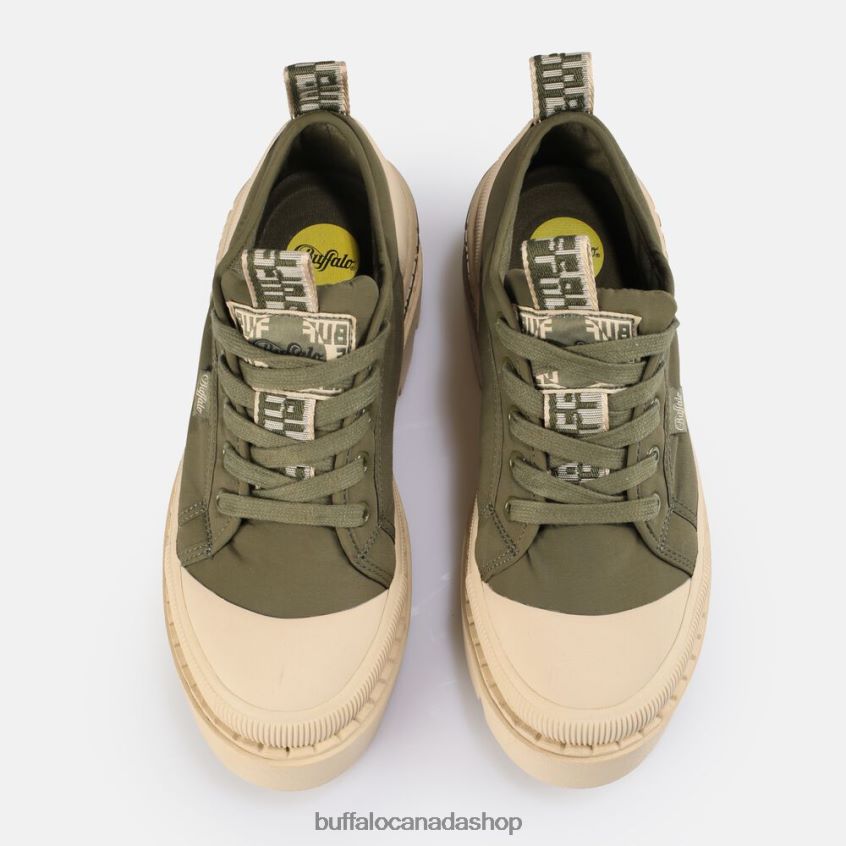 Raven Laceup Lo Beige Buffalo ZL64TZ512 |Sneakers