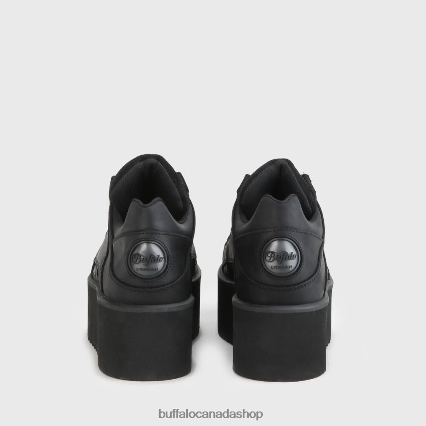 Rising Towers low sneaker nubuck leather Black Buffalo ZL64TZ799 |Sneakers