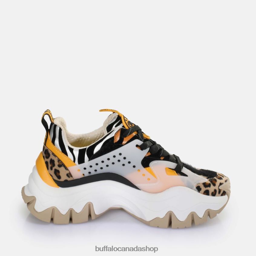 Trail One Sneaker Low vegan Animal Mix Buffalo ZL64TZ8 |Sneakers