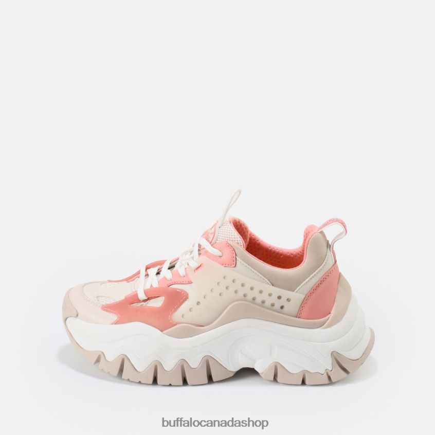 Trail One Sneaker Low vegan Cream/Pink Buffalo ZL64TZ614 |Sneakers