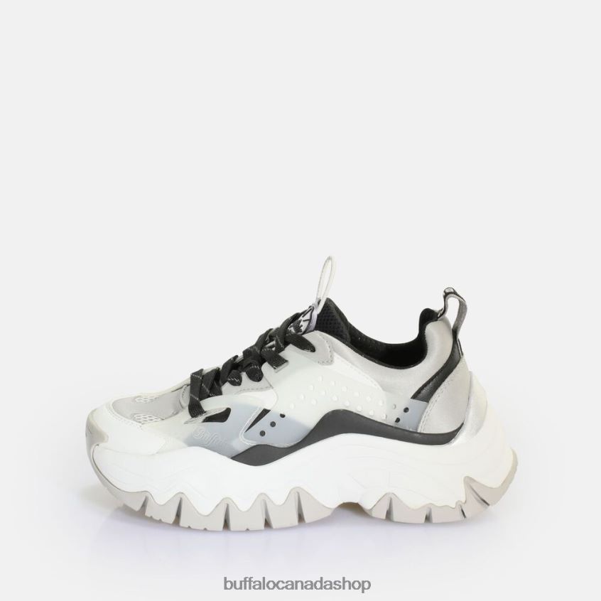 Trail One Sneaker Low vegan Silver/Black Buffalo ZL64TZ380 |Sneakers