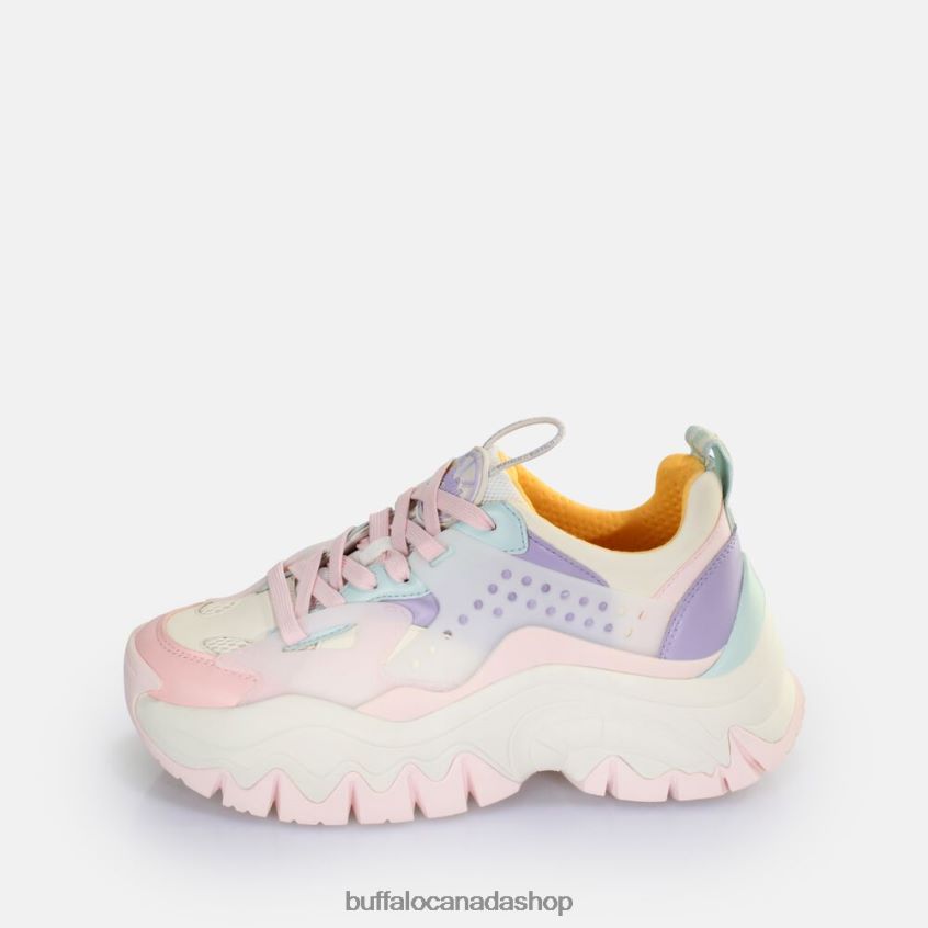 Trail Sneakers Low vegan Pastel Multicolour Buffalo ZL64TZ10 |Sneakers