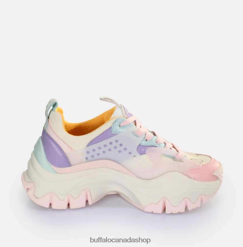 Trail Sneakers Low vegan Pastel Multicolour Buffalo ZL64TZ10 |Sneakers