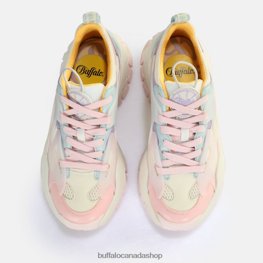 Trail Sneakers Low vegan Pastel Multicolour Buffalo ZL64TZ10 |Sneakers