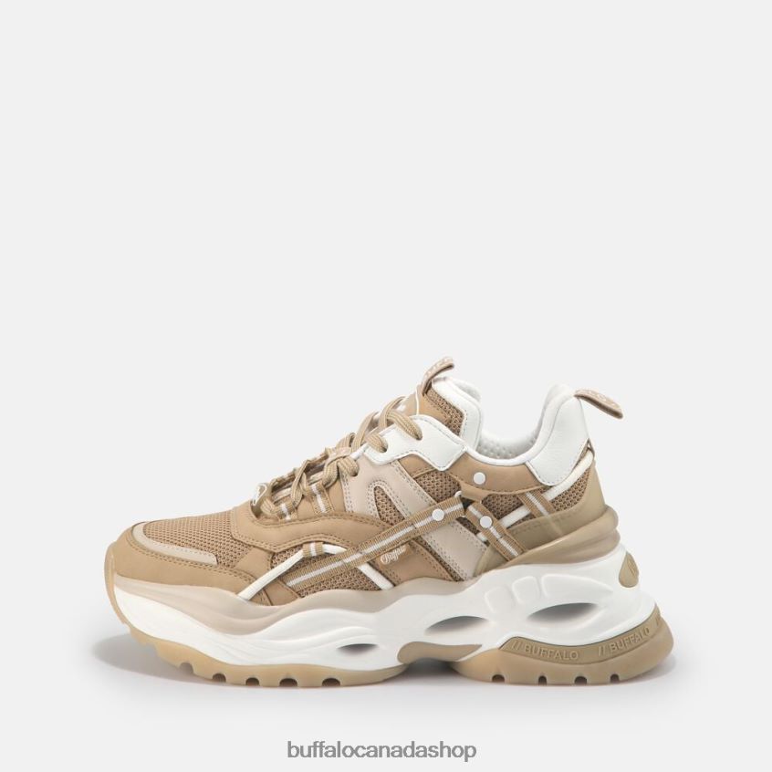 Triplet Hollow Low vegan sneakers Beige Buffalo ZL64TZ123 |Sneakers