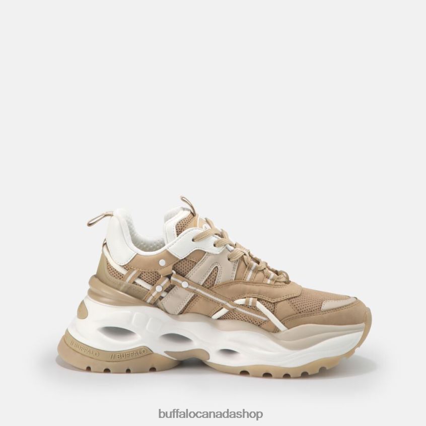 Triplet Hollow Low vegan sneakers Beige Buffalo ZL64TZ123 |Sneakers