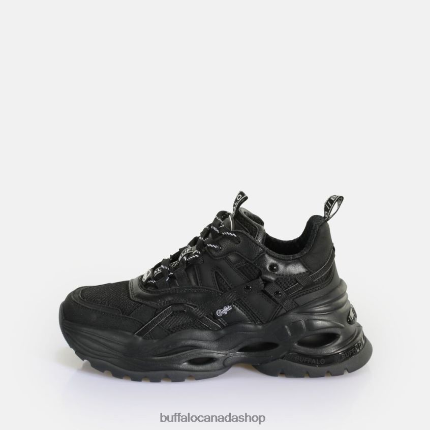 Triplet Hollow Sneaker Low vegan Black Buffalo ZL64TZ124 |Sneakers