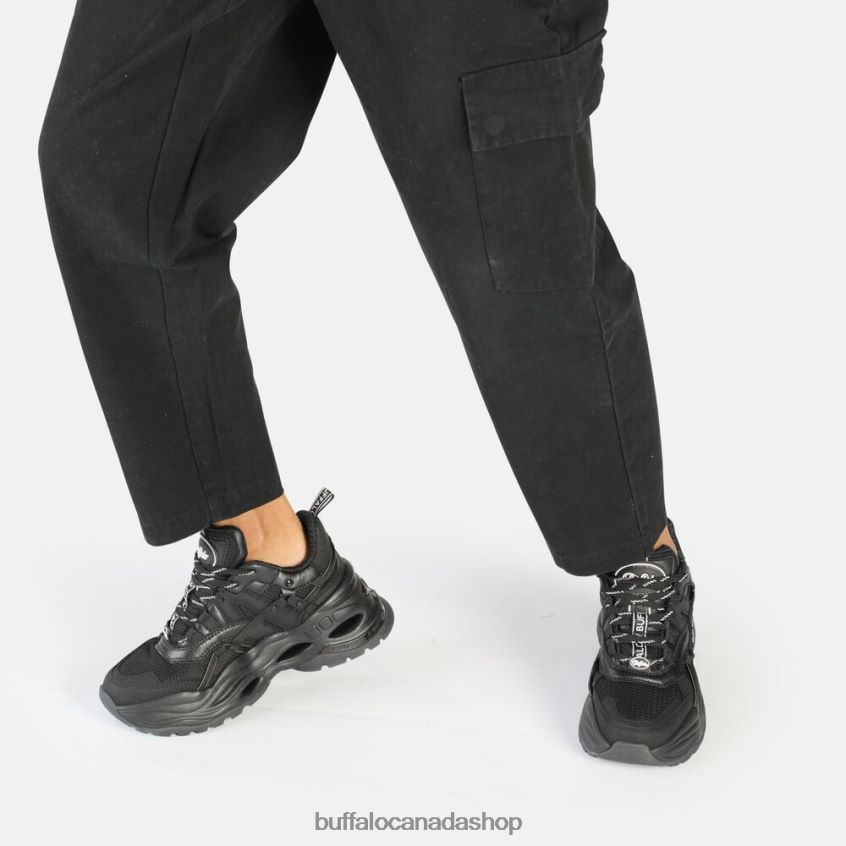 Triplet Hollow Sneaker Low vegan Black Buffalo ZL64TZ124 |Sneakers