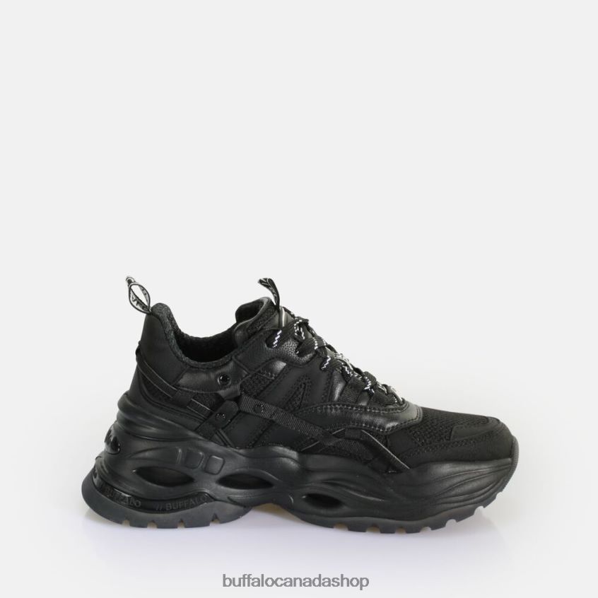 Triplet Hollow Sneaker Low vegan Black Buffalo ZL64TZ124 |Sneakers