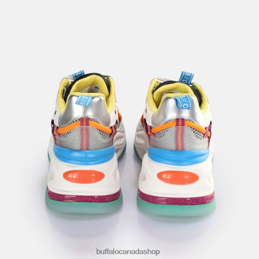 Triplet Hollow Sneaker Low vegan Silver/Purple Buffalo ZL64TZ126 |Sneakers