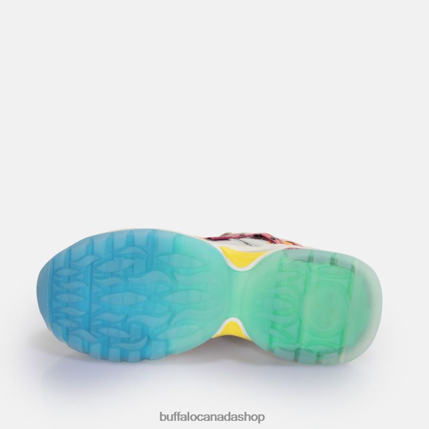 Triplet Hollow Sneaker Low vegan Silver/Purple Buffalo ZL64TZ126 |Sneakers