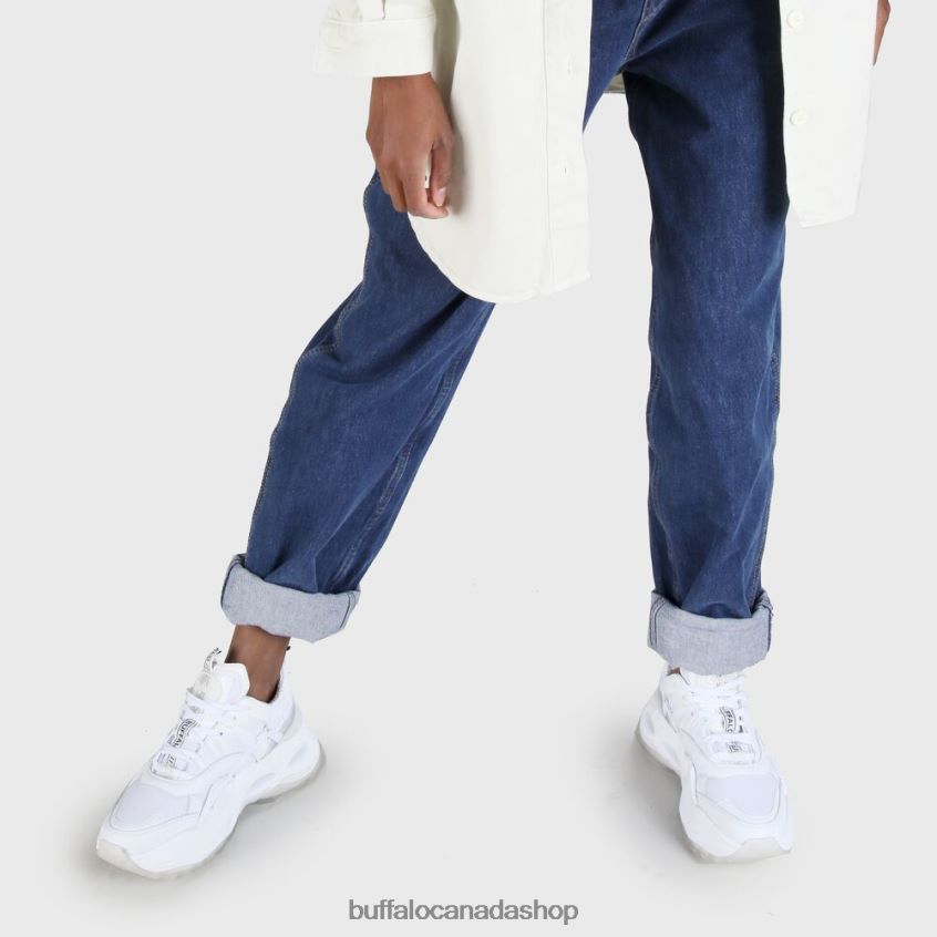 Triplet Hollow Sneaker White Buffalo ZL64TZ121 |Sneakers