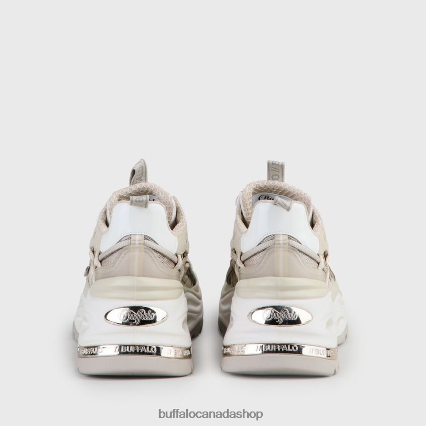 Triplet Hollow Sneaker vegan Cream Buffalo ZL64TZ122 |Sneakers